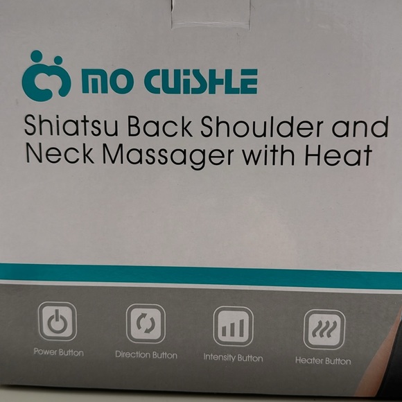 Mo chishle shiatsu back shoulder and neck massager with heat - Picture 2 of 5